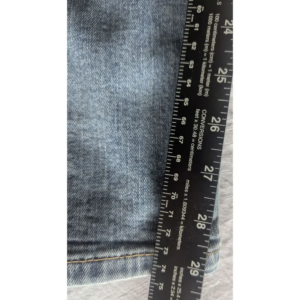 Levi's 512 Slim Taper Jeans Mens 32x29 Blue Waterless Stretch Denim